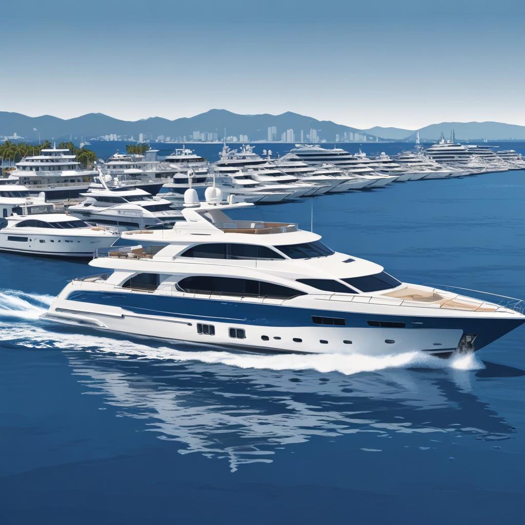 Yacht a motore a noleggio