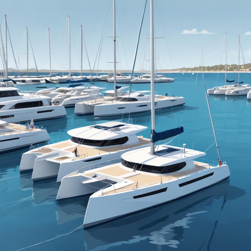 Catamarano a noleggio