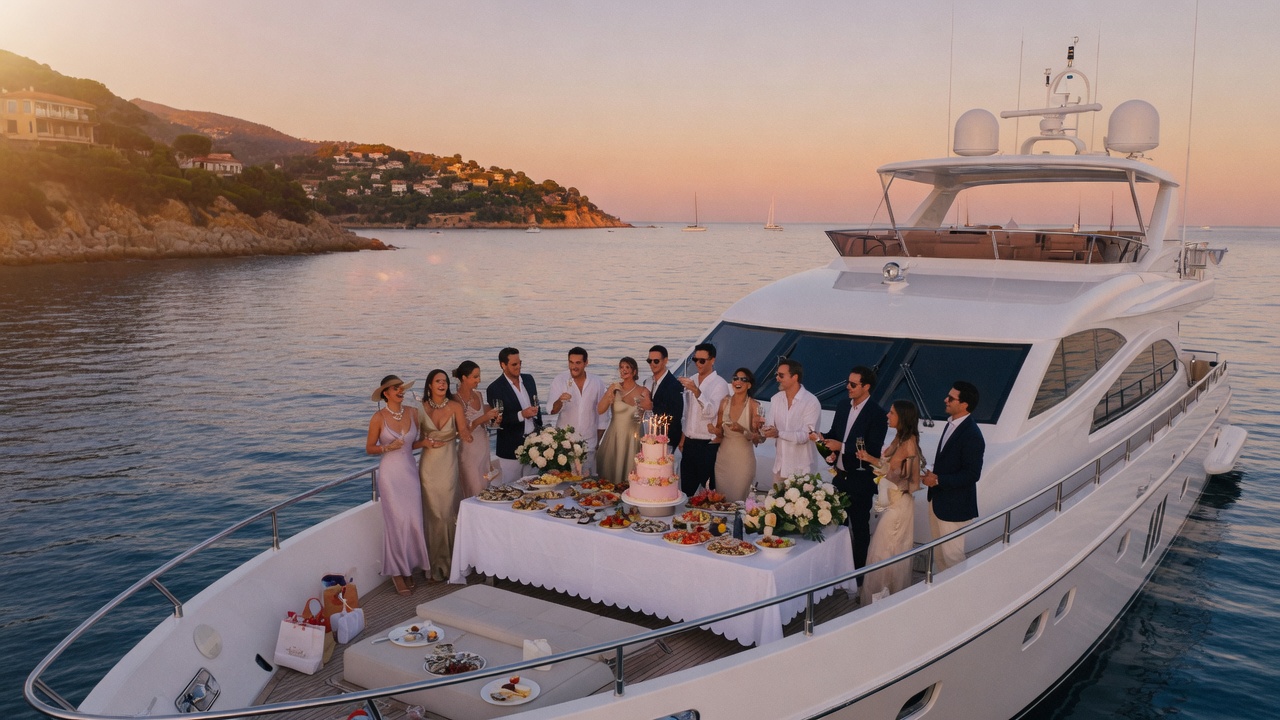 Noleggio yacht per compleanni — Come pianificare il noleggio yacht per il compleanno perfetto