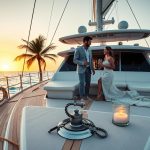 Yacht charter romantico