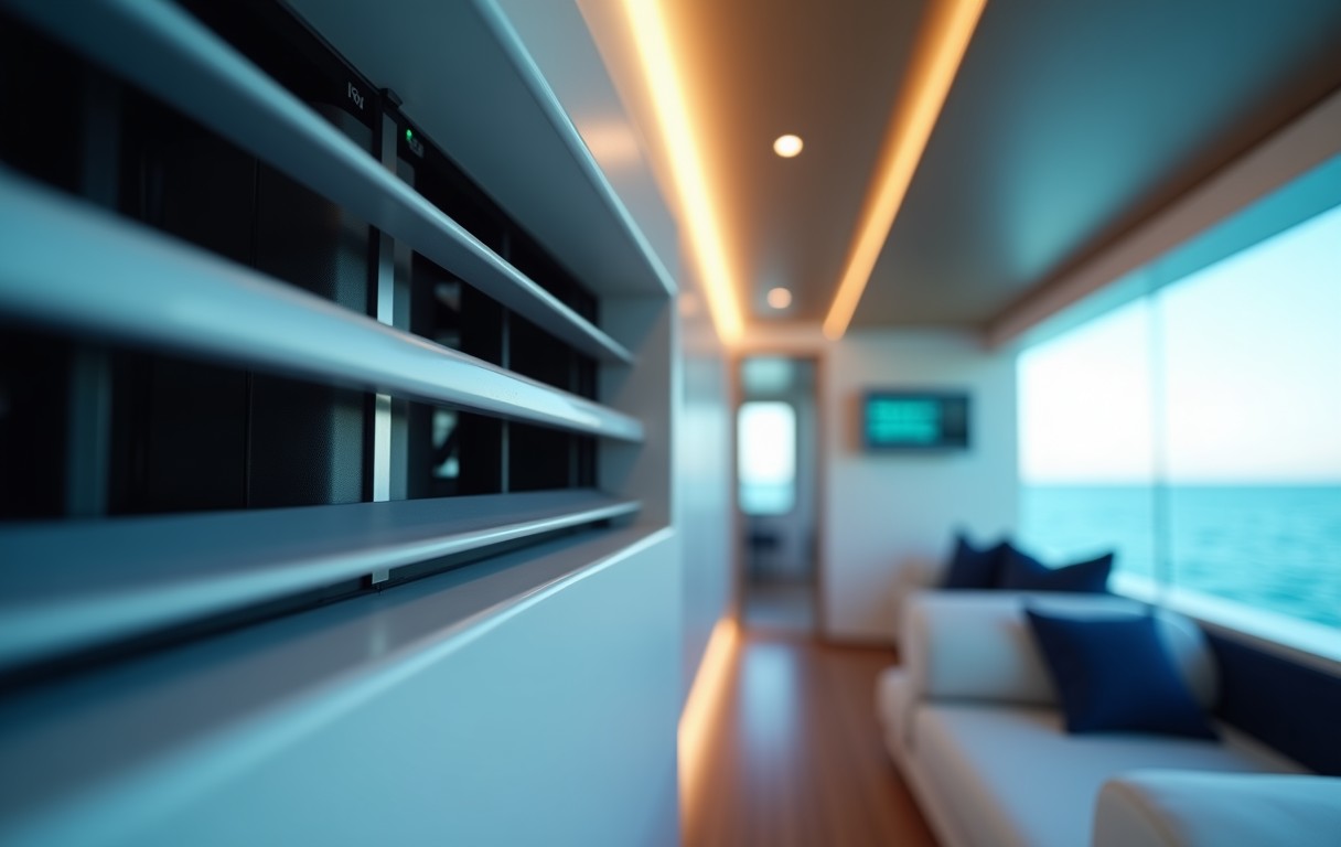 Comfort a bordo yacht — Impianti di climatizzazione e gestione della qualità dell'aria
