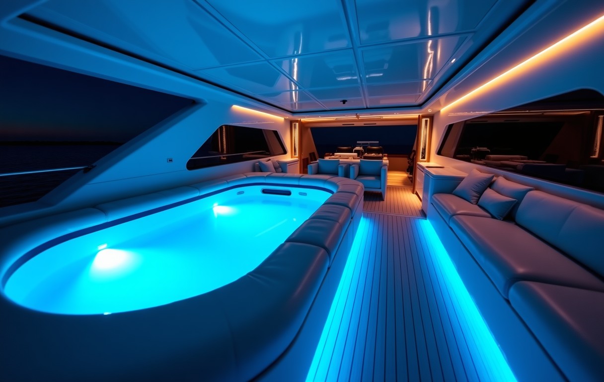 Comfort a bordo yacht — Domotica nautica e sistemi di illuminazione personalizzati