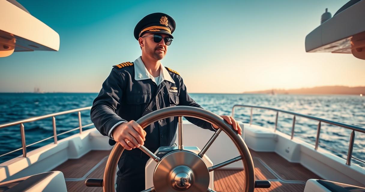 Skipper professionista yacht — Opportunità di lavoro per skipper professionisti