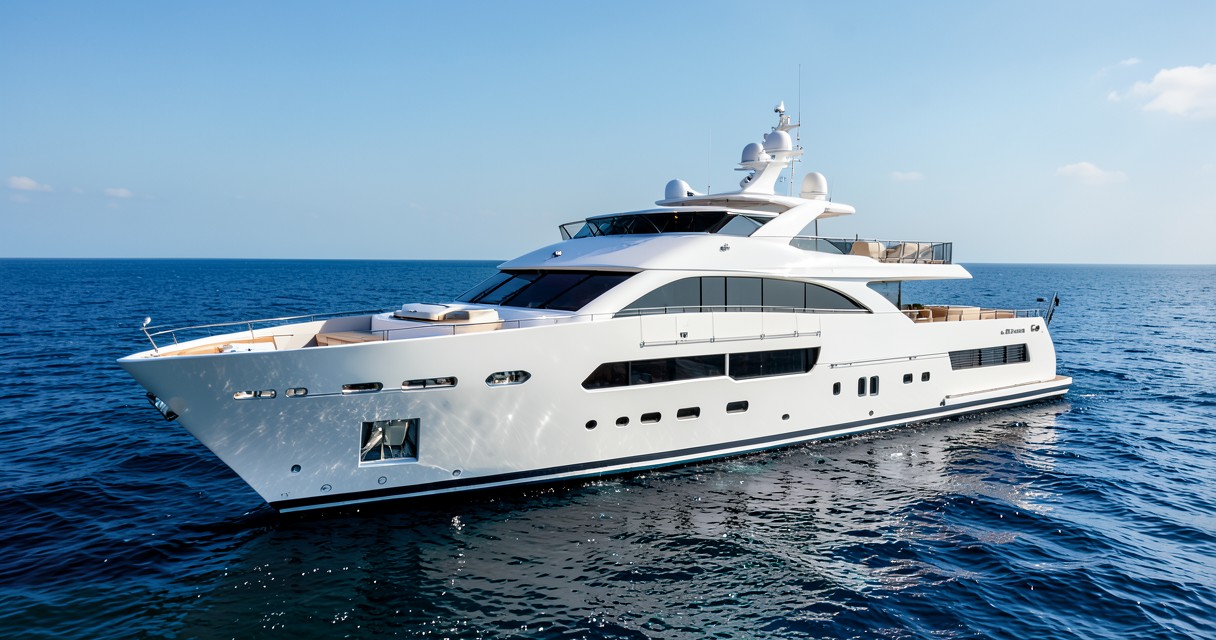 Yacht moderni di lusso