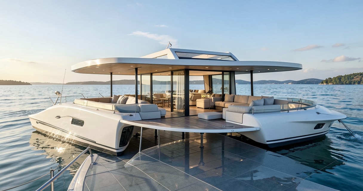 Yacht moderni di lusso — Tendenze nel design degli yacht di lusso